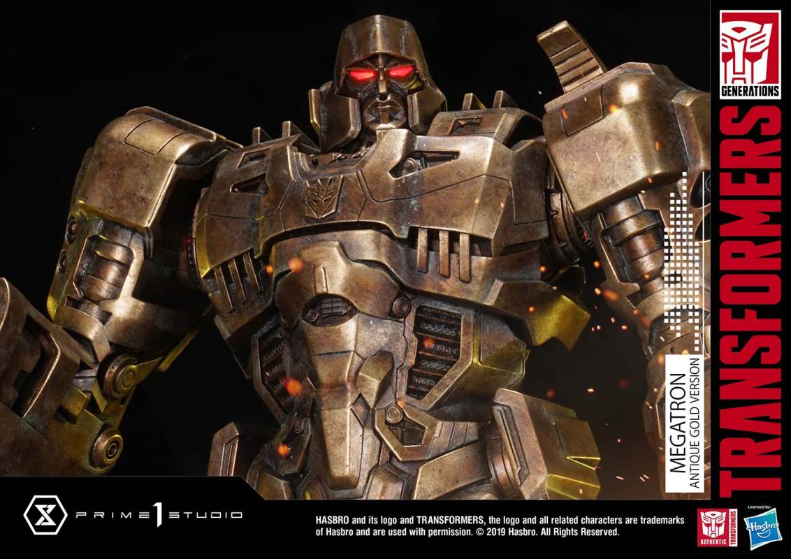 Transformers G1-Megatron-Antique Gold Edition
