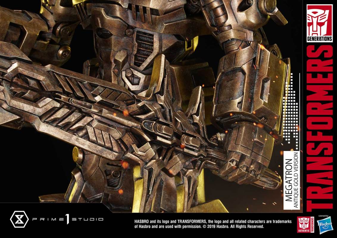 Transformers G1-Megatron-Antique Gold Edition