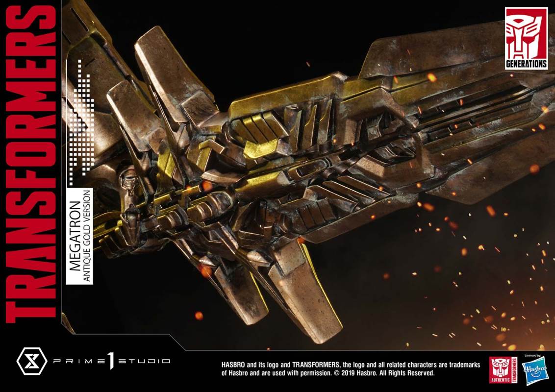 Transformers G1-Megatron-Antique Gold Edition