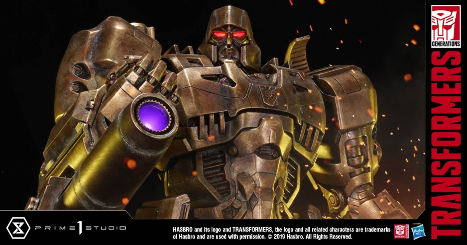 Transformers G1-Megatron-Antique Gold Edition