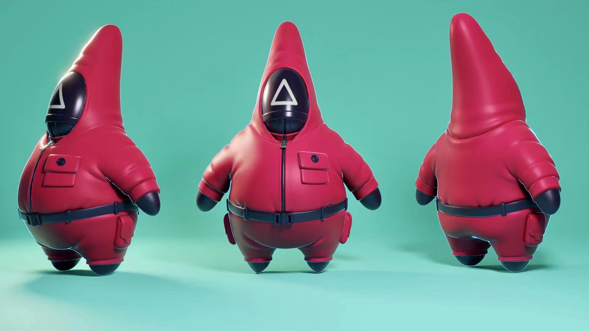 Patrick Star x Squid Game