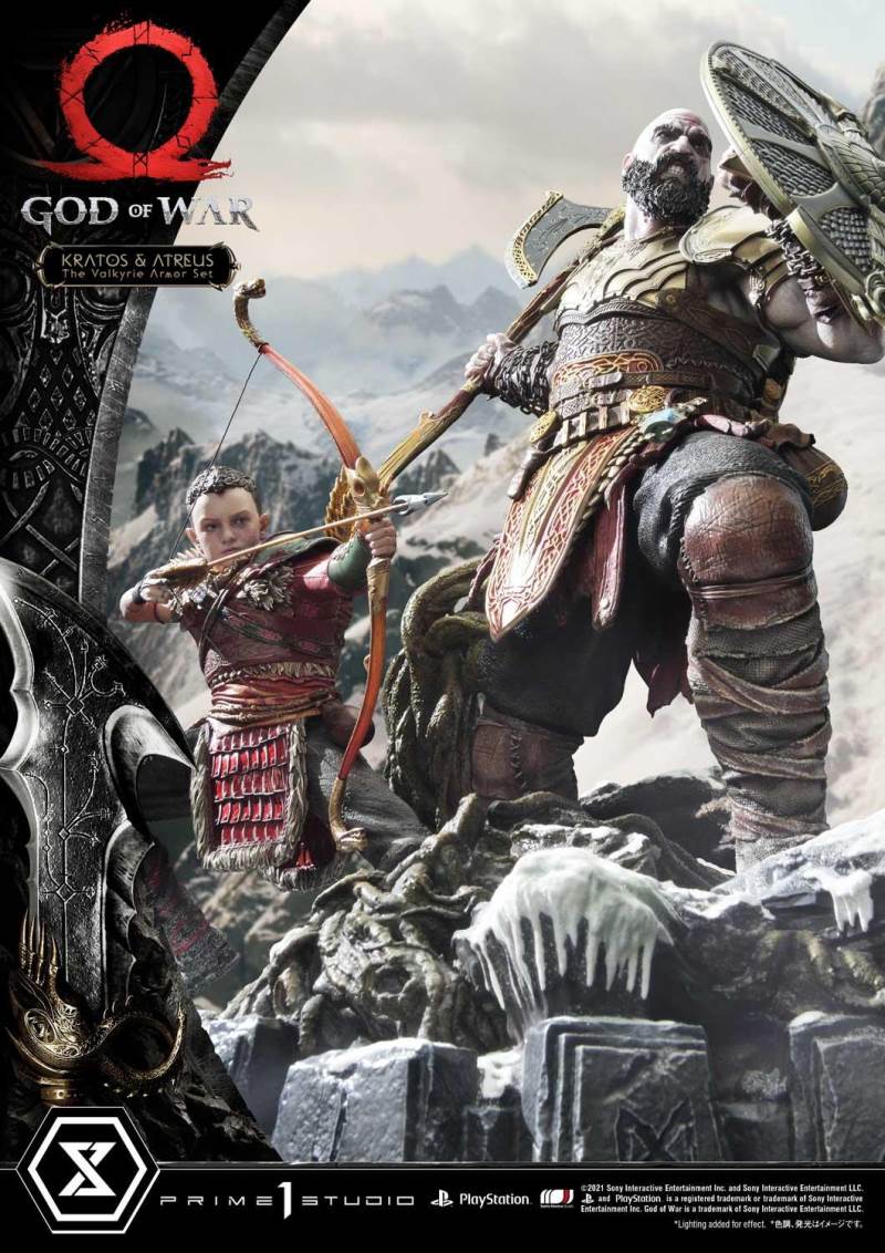 God of War Kratos & Atreus The Valkyrie Armor Set