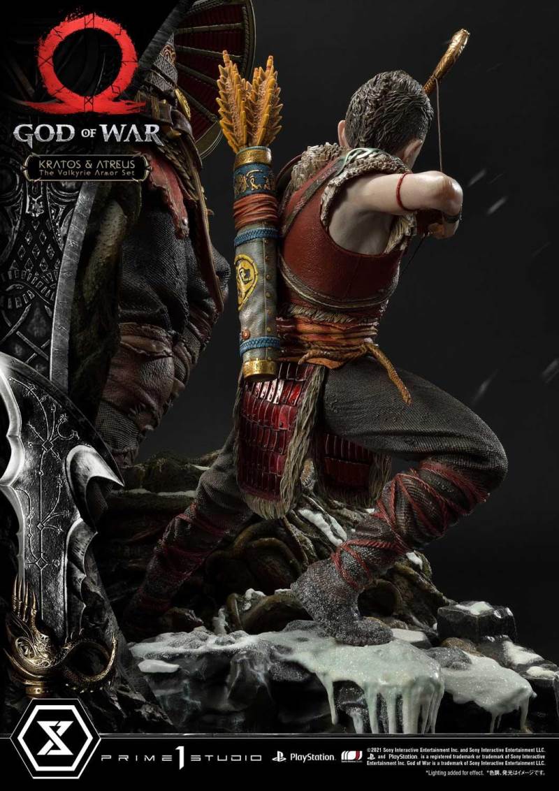 God of War Kratos & Atreus The Valkyrie Armor Set