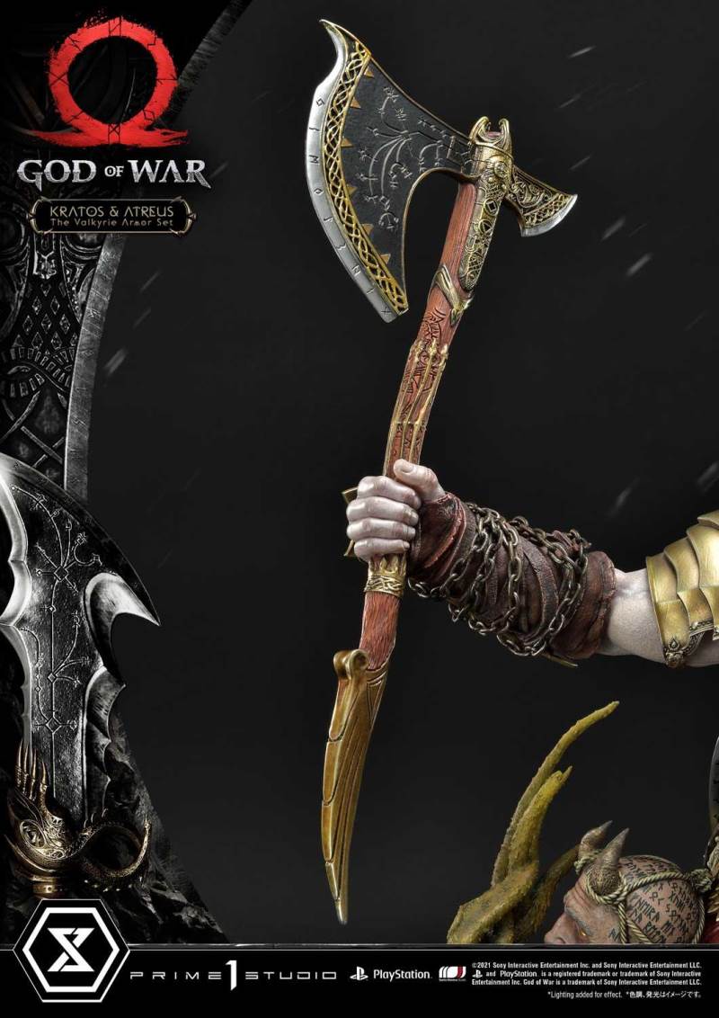 God of War Kratos & Atreus The Valkyrie Armor Set