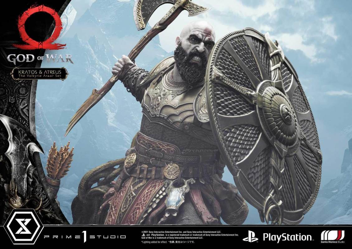 God of War Kratos & Atreus The Valkyrie Armor Set