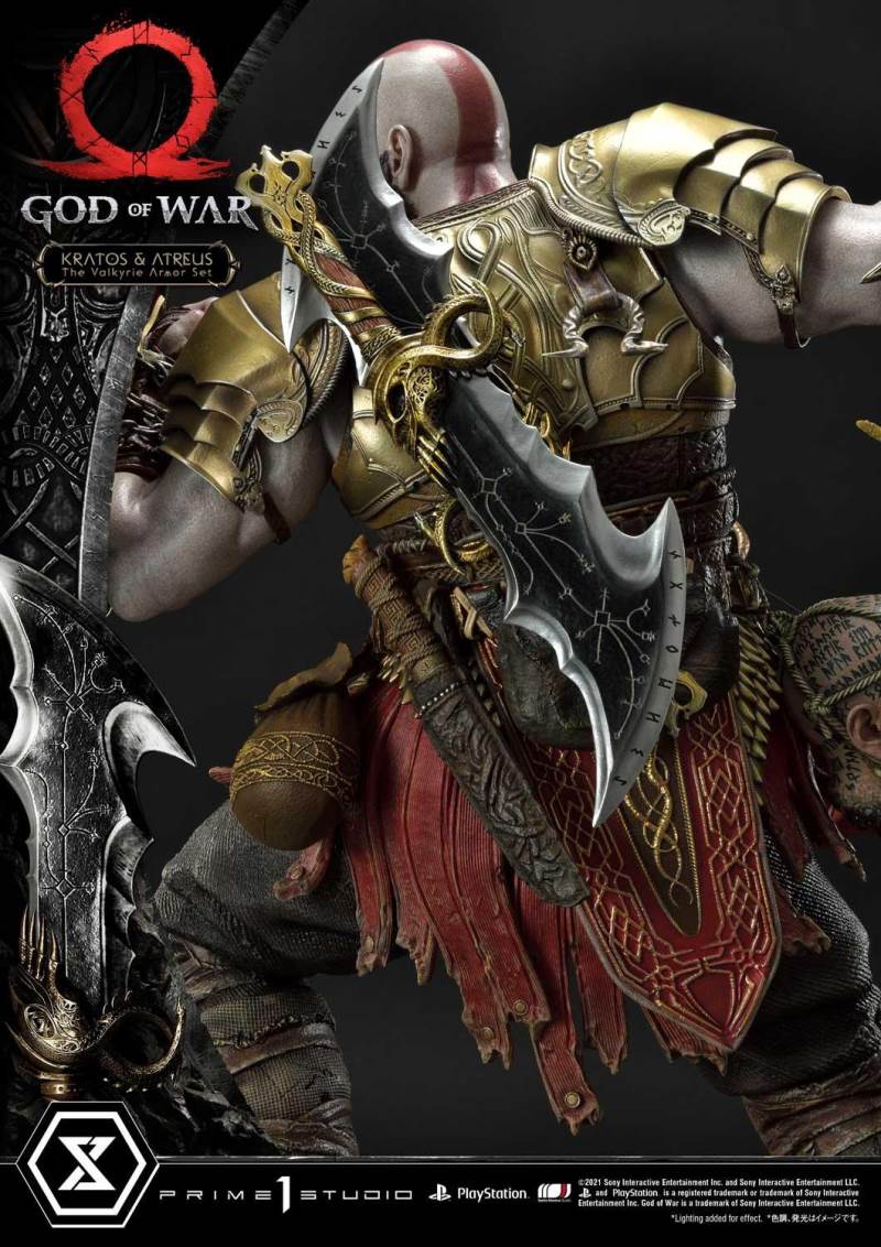 God of War Kratos & Atreus The Valkyrie Armor Set