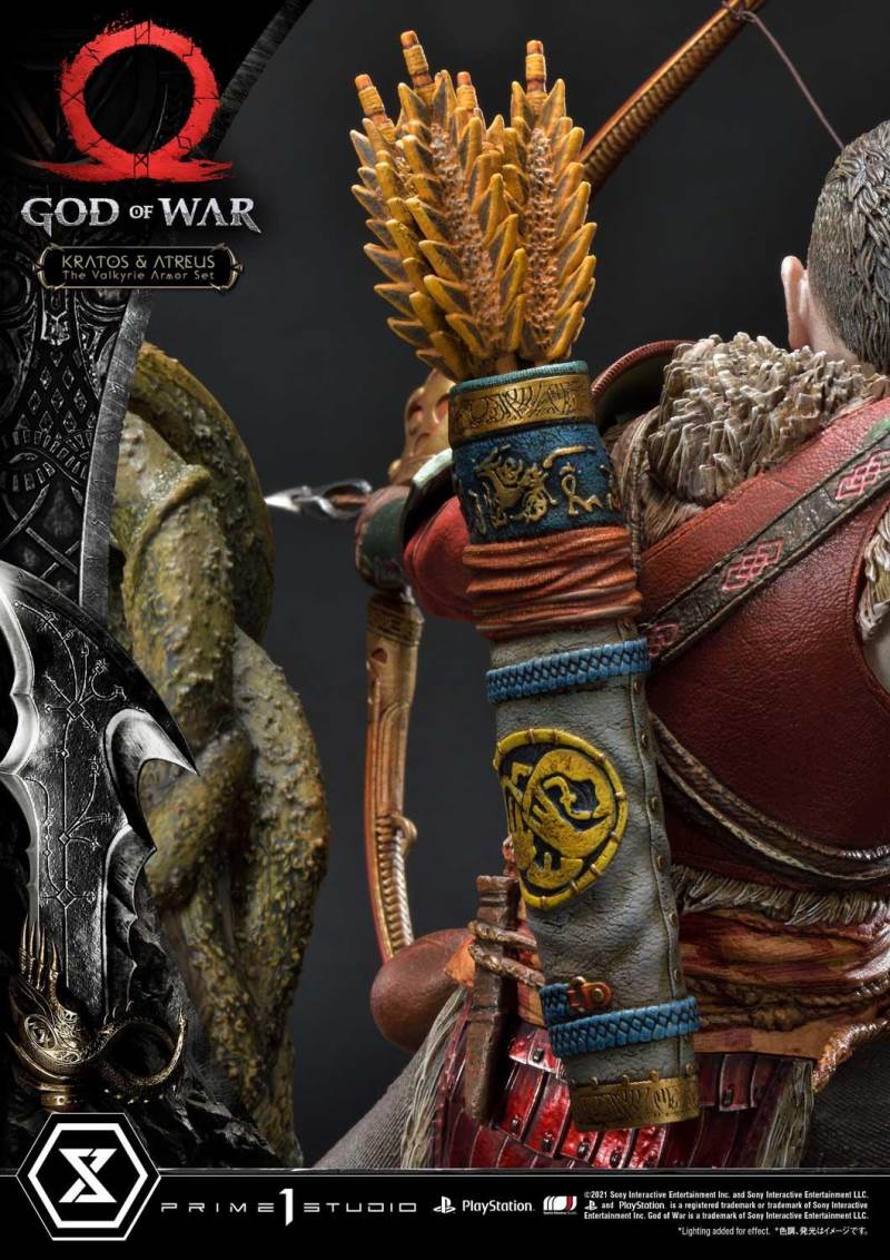 God of War Kratos & Atreus The Valkyrie Armor Set