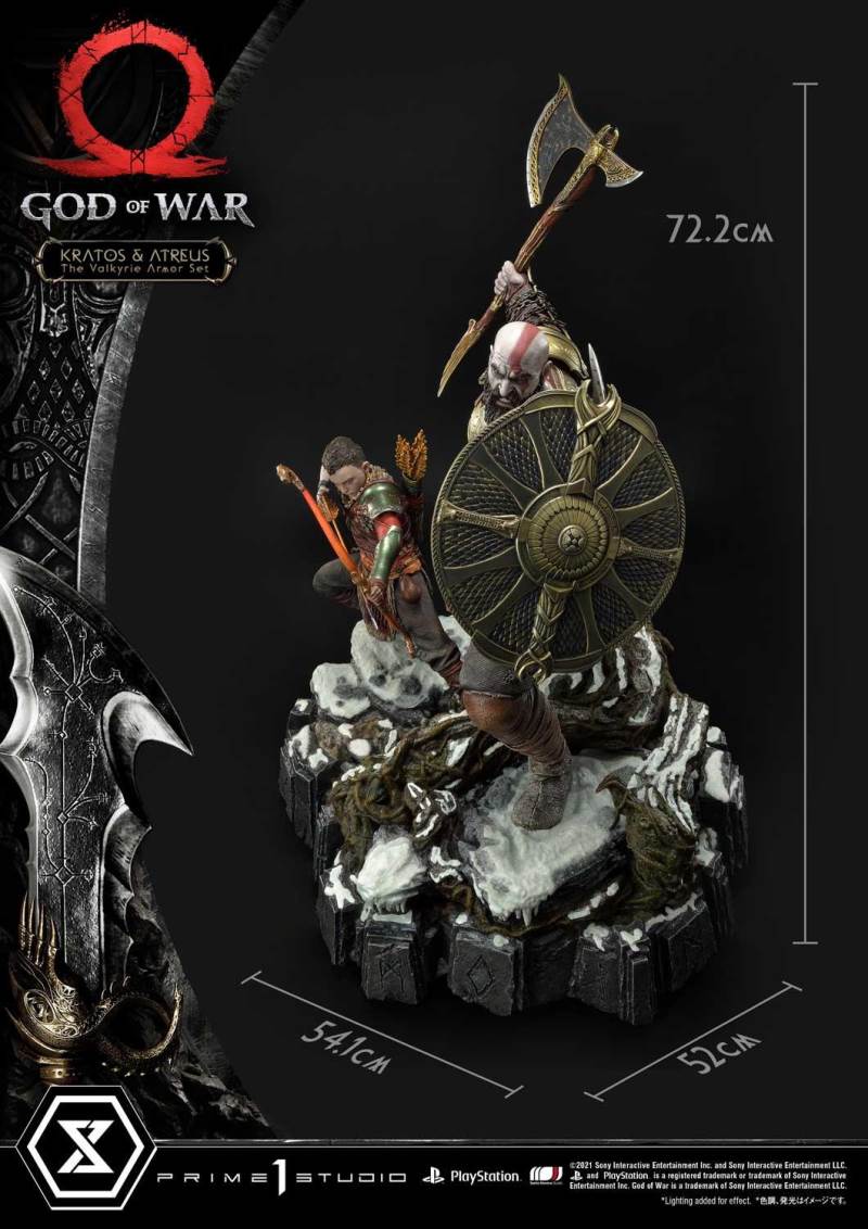 God of War Kratos & Atreus The Valkyrie Armor Set