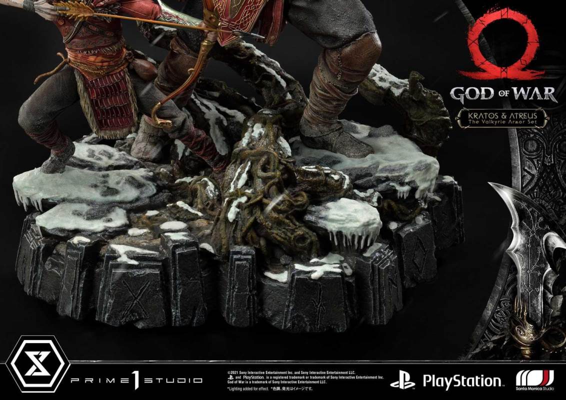 God of War Kratos & Atreus The Valkyrie Armor Set