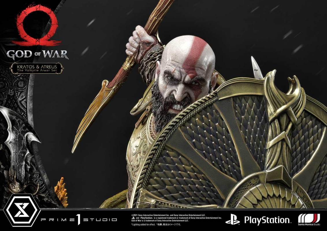God of War Kratos & Atreus The Valkyrie Armor Set