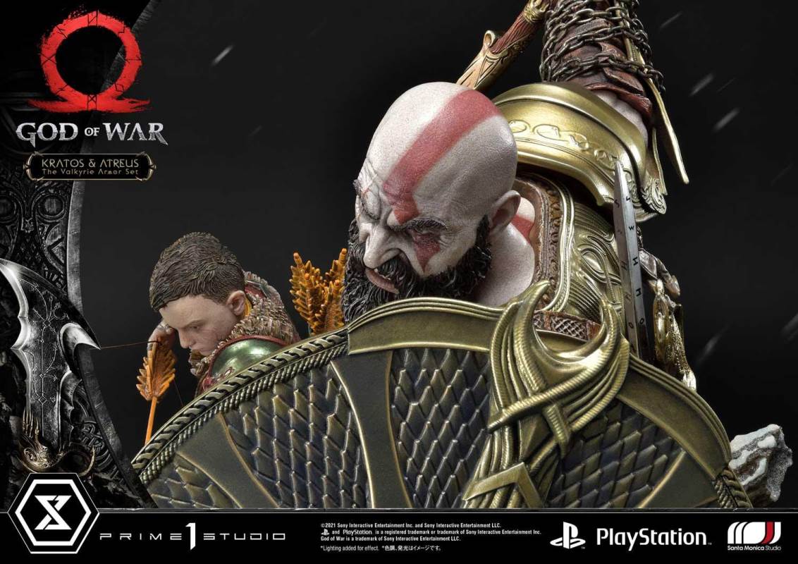 God of War Kratos & Atreus The Valkyrie Armor Set