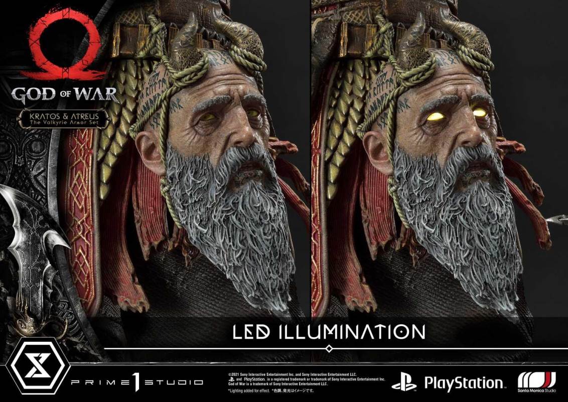 God of War Kratos & Atreus The Valkyrie Armor Set