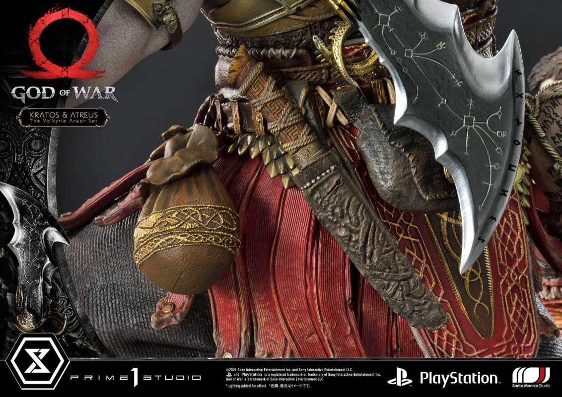 God of War Kratos & Atreus The Valkyrie Armor Set