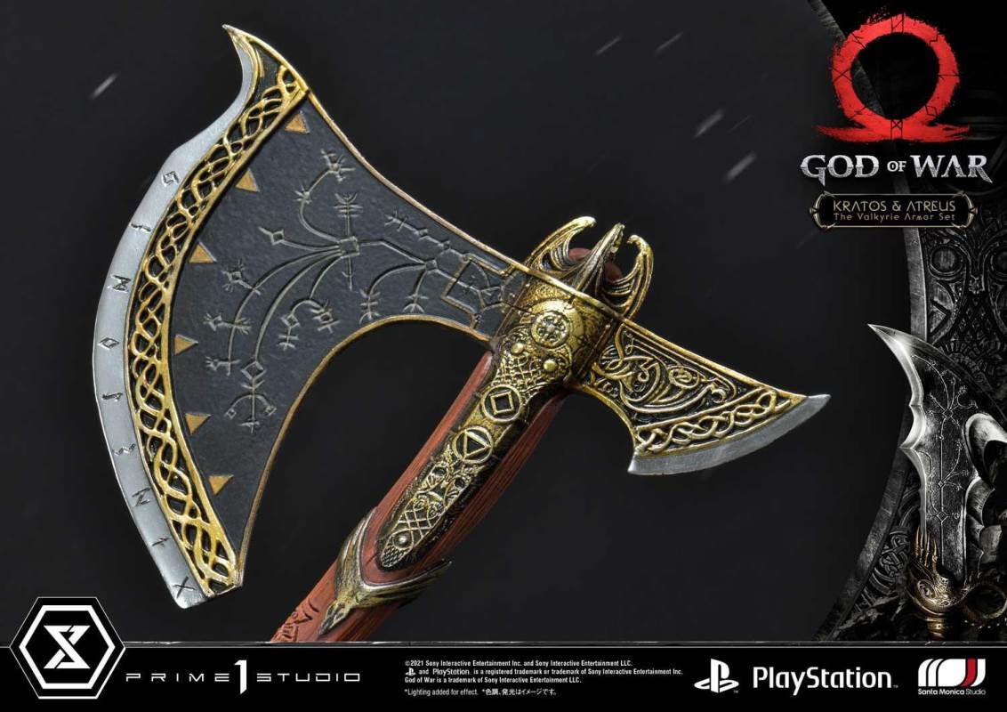 God of War Kratos & Atreus The Valkyrie Armor Set