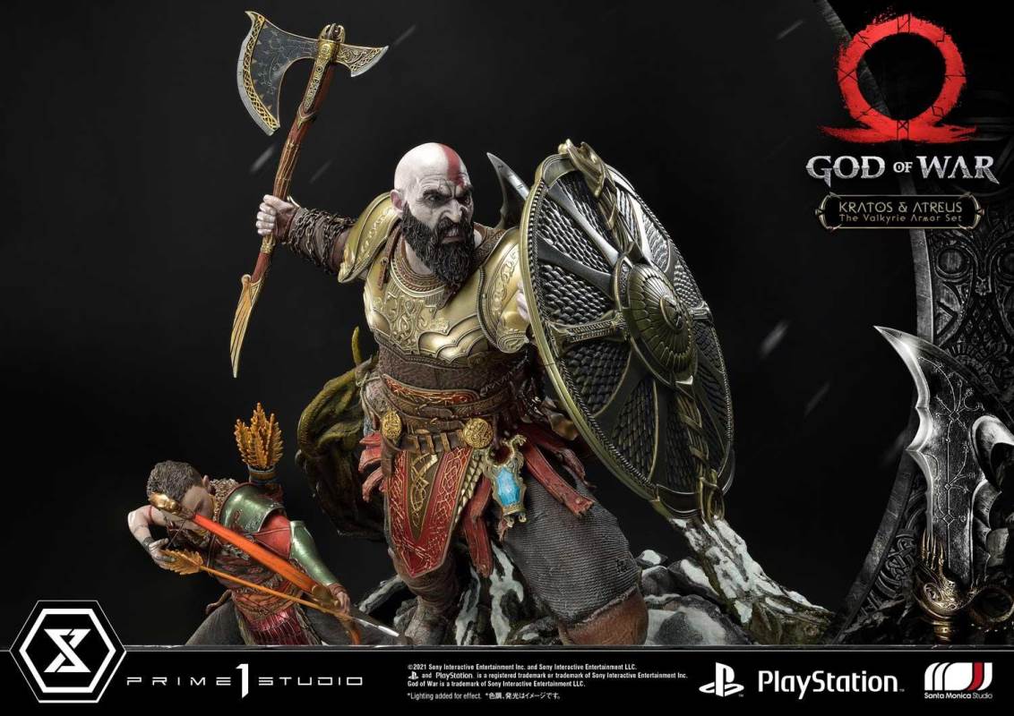 God of War Kratos & Atreus The Valkyrie Armor Set