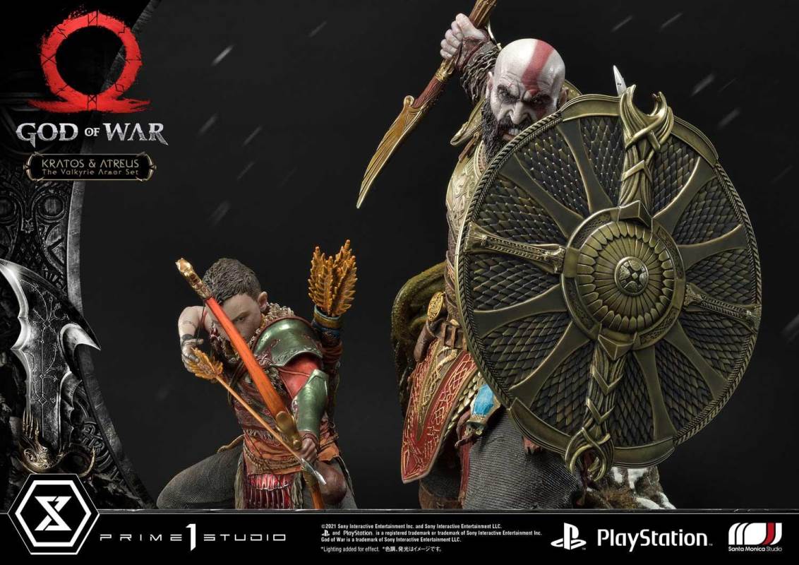 God of War Kratos & Atreus The Valkyrie Armor Set