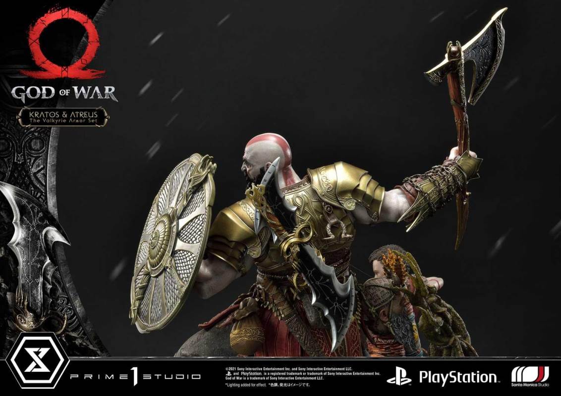 God of War Kratos & Atreus The Valkyrie Armor Set