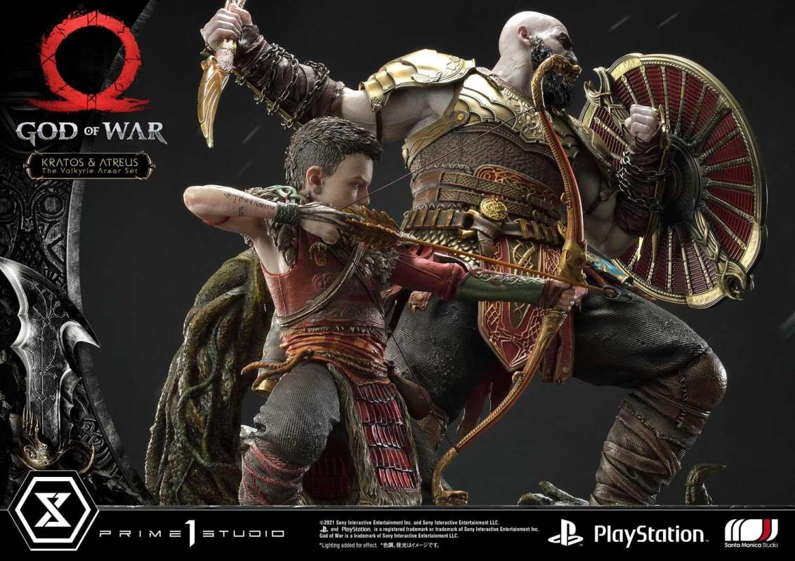 God of War Kratos & Atreus The Valkyrie Armor Set