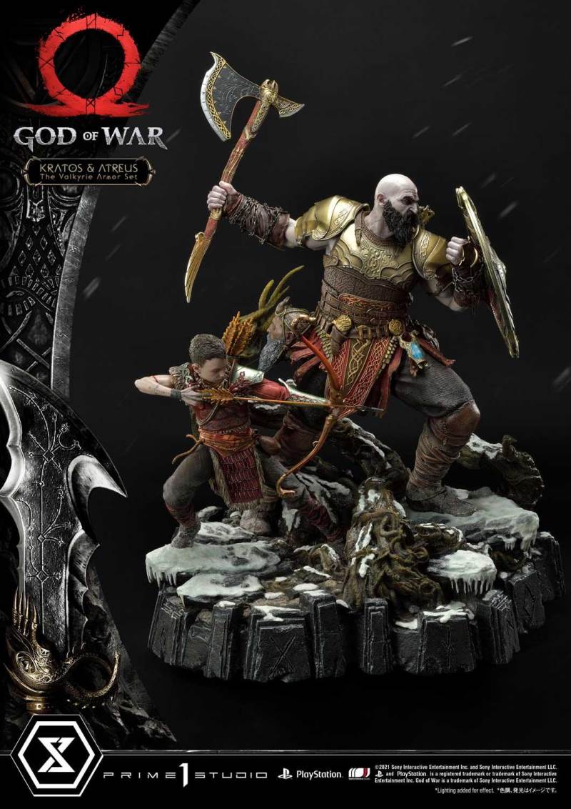 God of War Kratos & Atreus The Valkyrie Armor Set