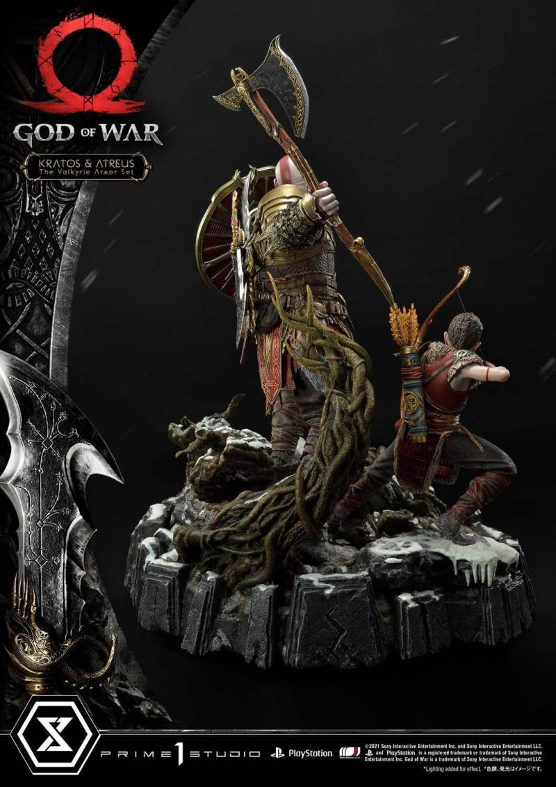 God of War Kratos & Atreus The Valkyrie Armor Set