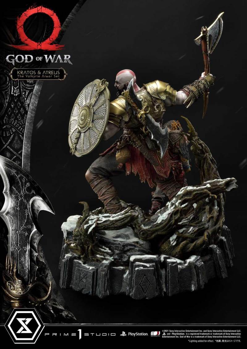 God of War Kratos & Atreus The Valkyrie Armor Set