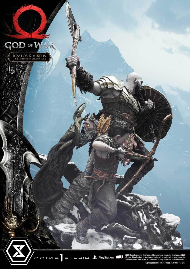 God of War Kratos & Atreus The Valkyrie Armor Set