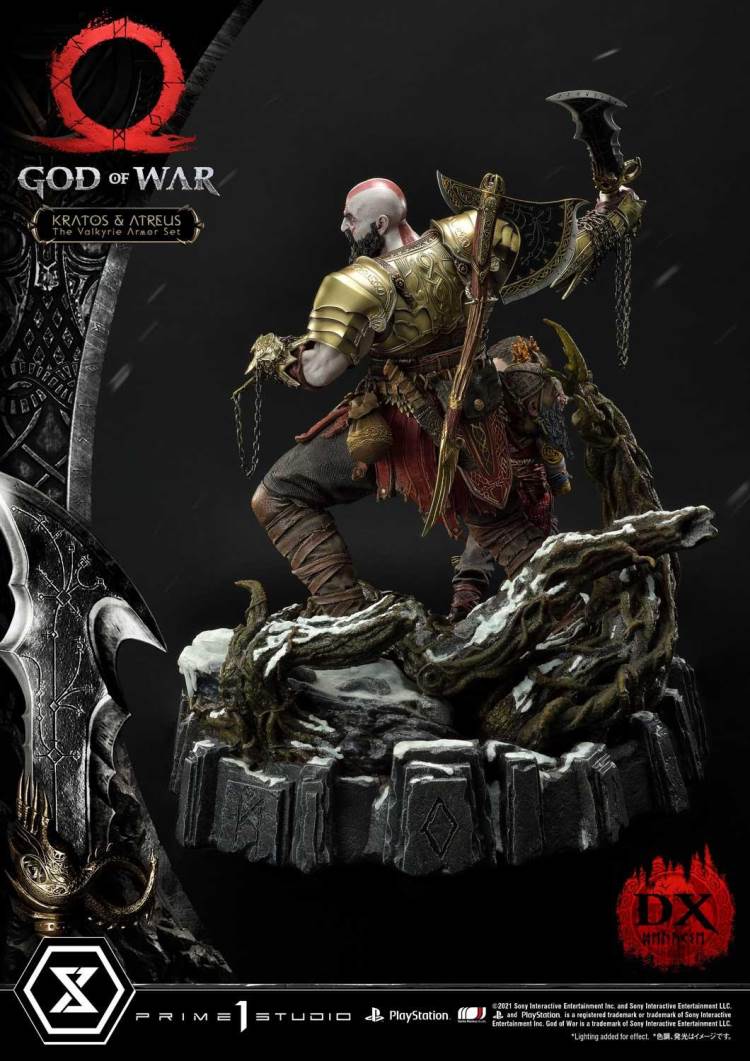 God of War Kratos & Atreus The Valkyrie Armor SetDeluxe Version