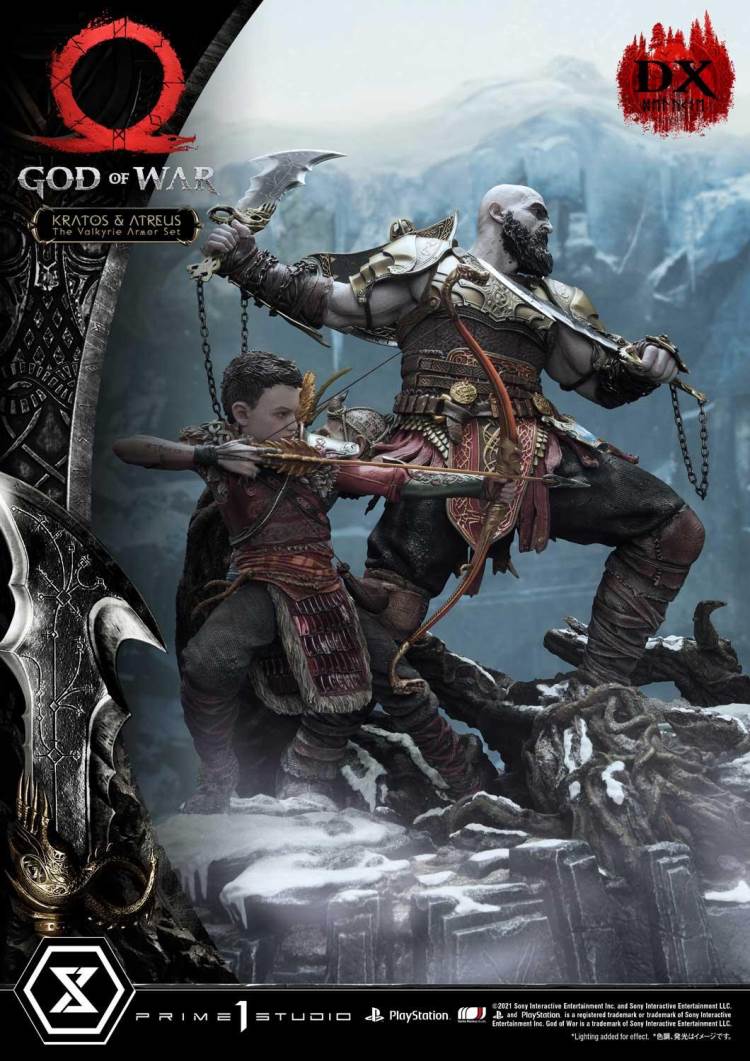 God of War Kratos & Atreus The Valkyrie Armor SetDeluxe Version