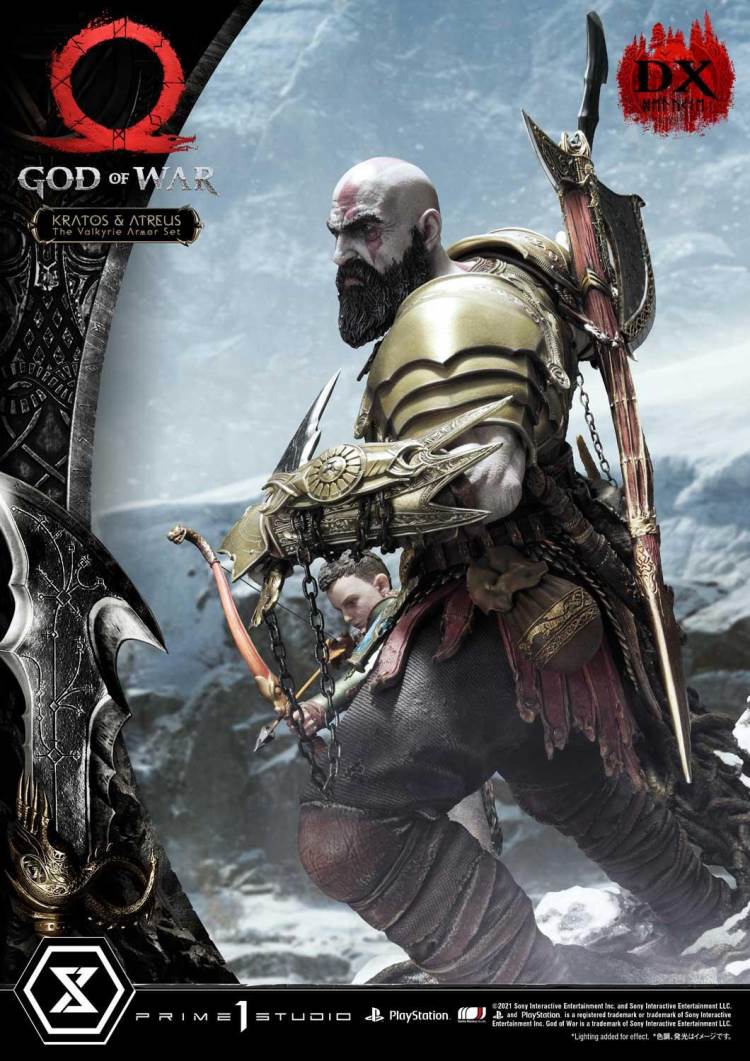God of War Kratos & Atreus The Valkyrie Armor SetDeluxe Version
