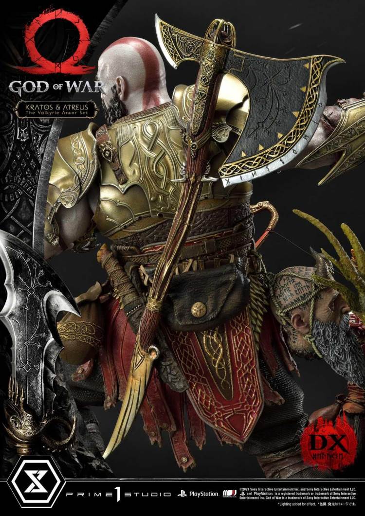 God of War Kratos & Atreus The Valkyrie Armor SetDeluxe Version