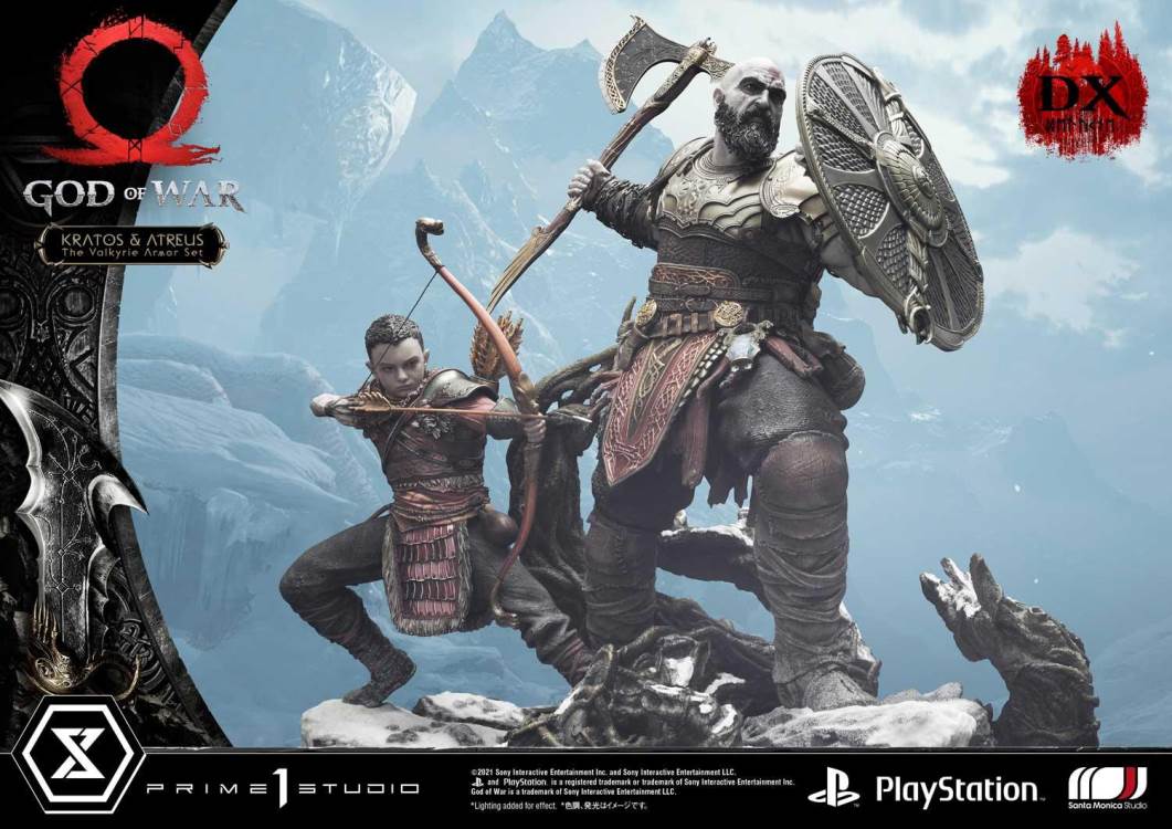 God of War Kratos & Atreus The Valkyrie Armor SetDeluxe Version
