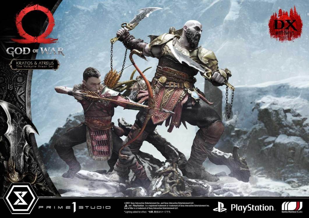 God of War Kratos & Atreus The Valkyrie Armor SetDeluxe Version