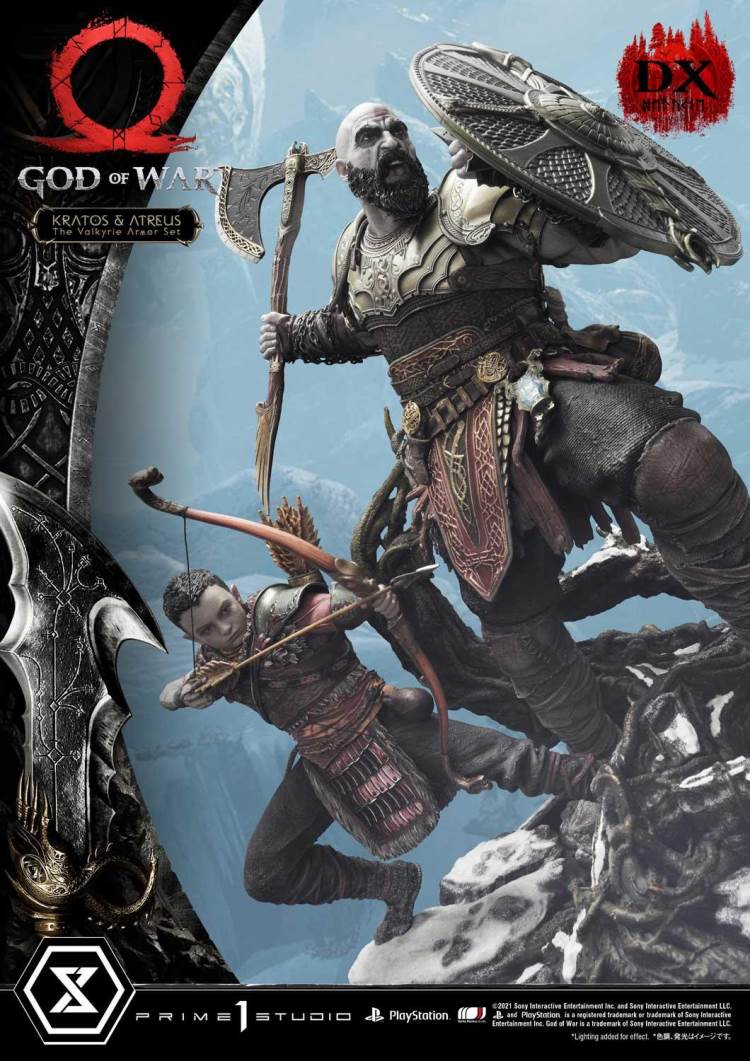 God of War Kratos & Atreus The Valkyrie Armor SetDeluxe Version