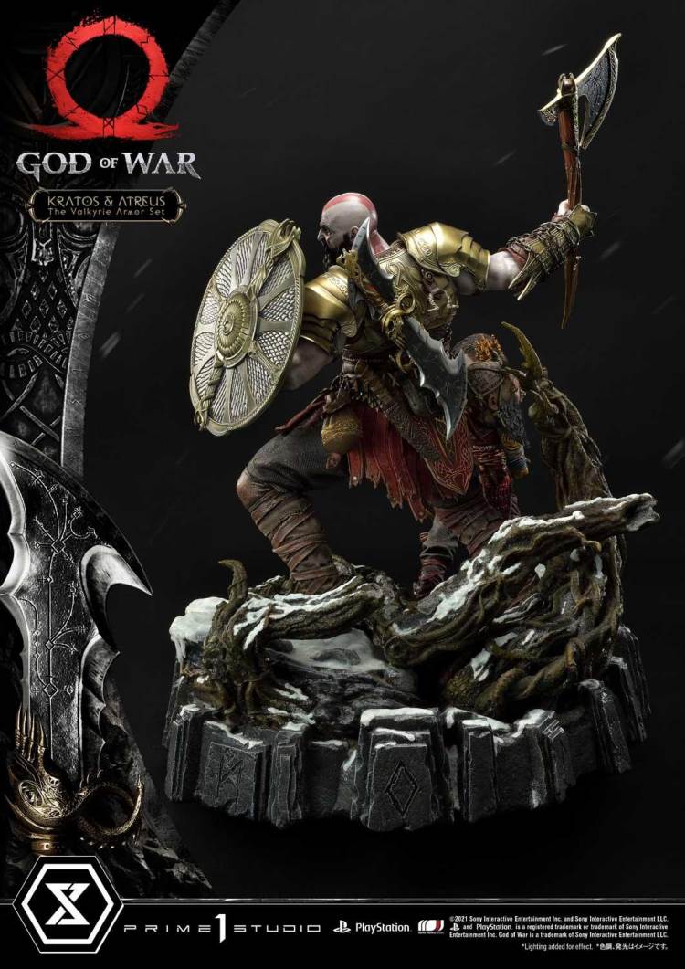 God of War Kratos & Atreus The Valkyrie Armor SetDeluxe Version