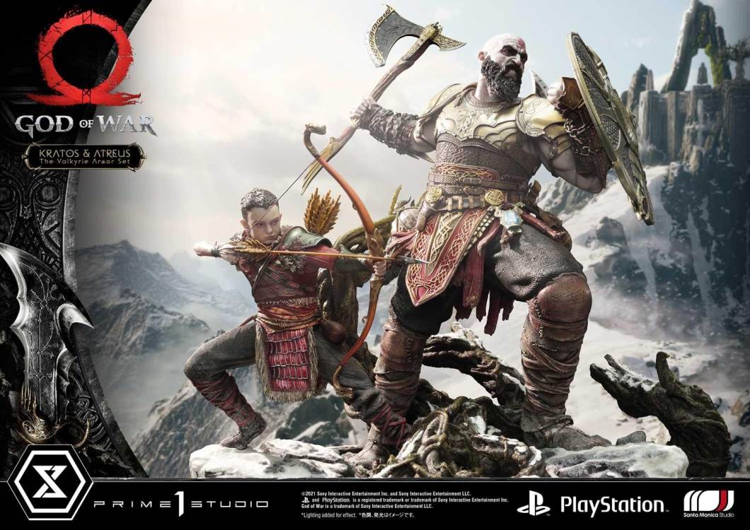 God of War Kratos & Atreus The Valkyrie Armor SetDeluxe Version