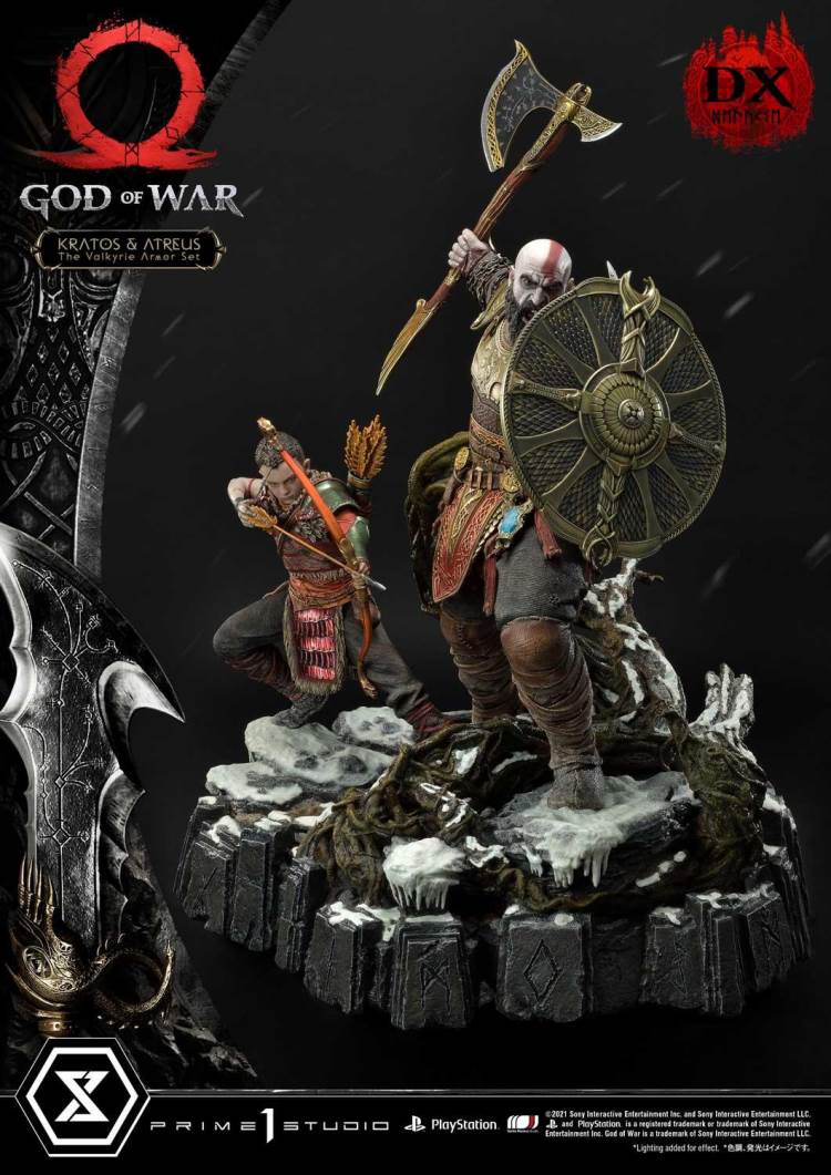 God of War Kratos & Atreus The Valkyrie Armor SetDeluxe Version