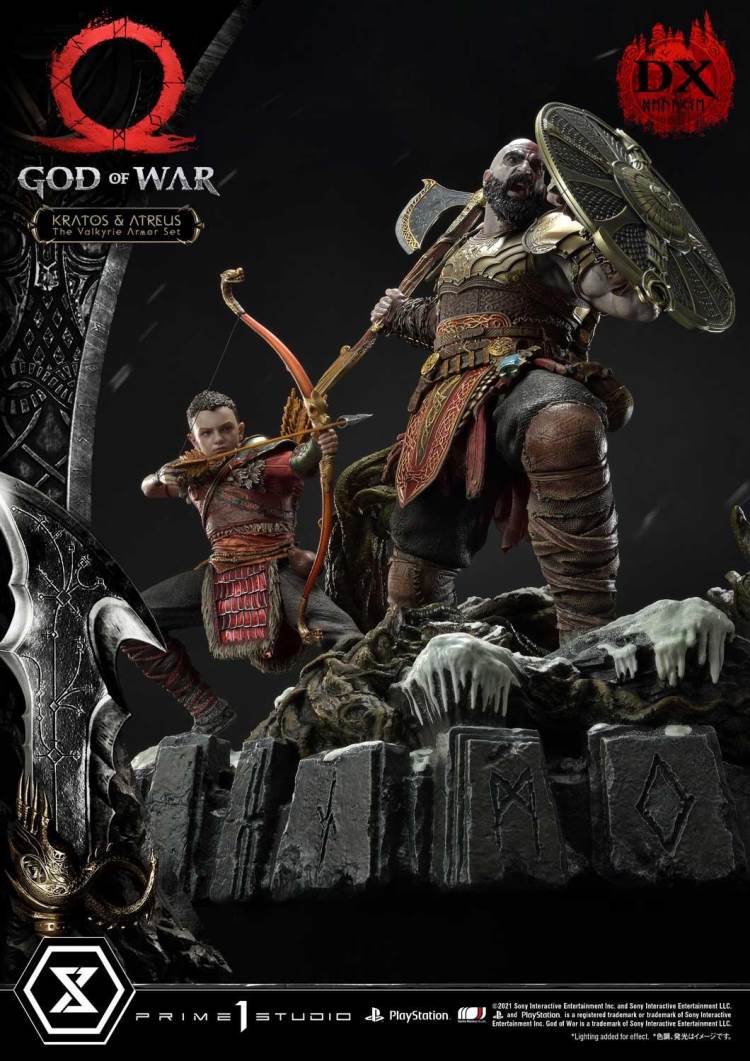 God of War Kratos & Atreus The Valkyrie Armor SetDeluxe Version