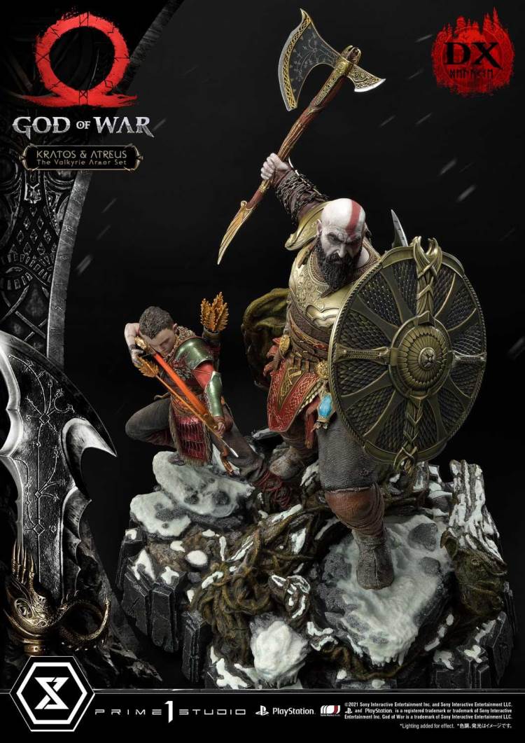 God of War Kratos & Atreus The Valkyrie Armor SetDeluxe Version