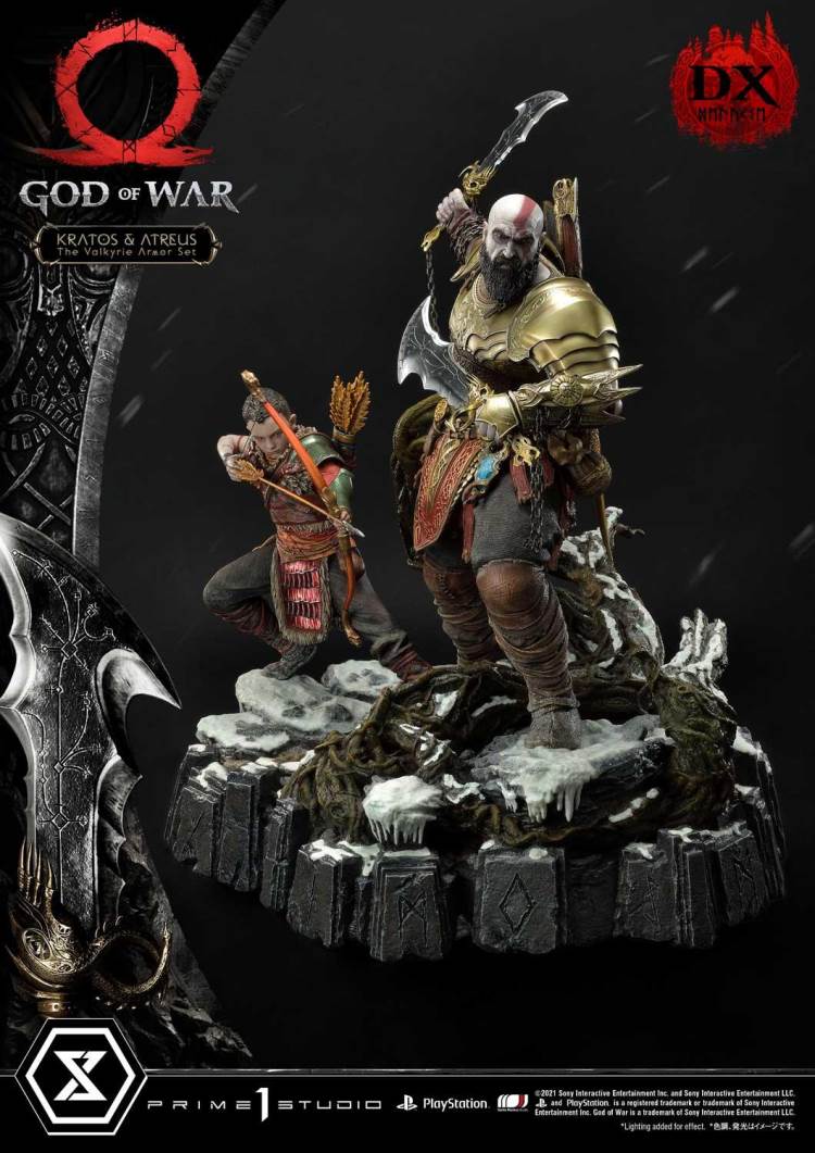 God of War Kratos & Atreus The Valkyrie Armor SetDeluxe Version