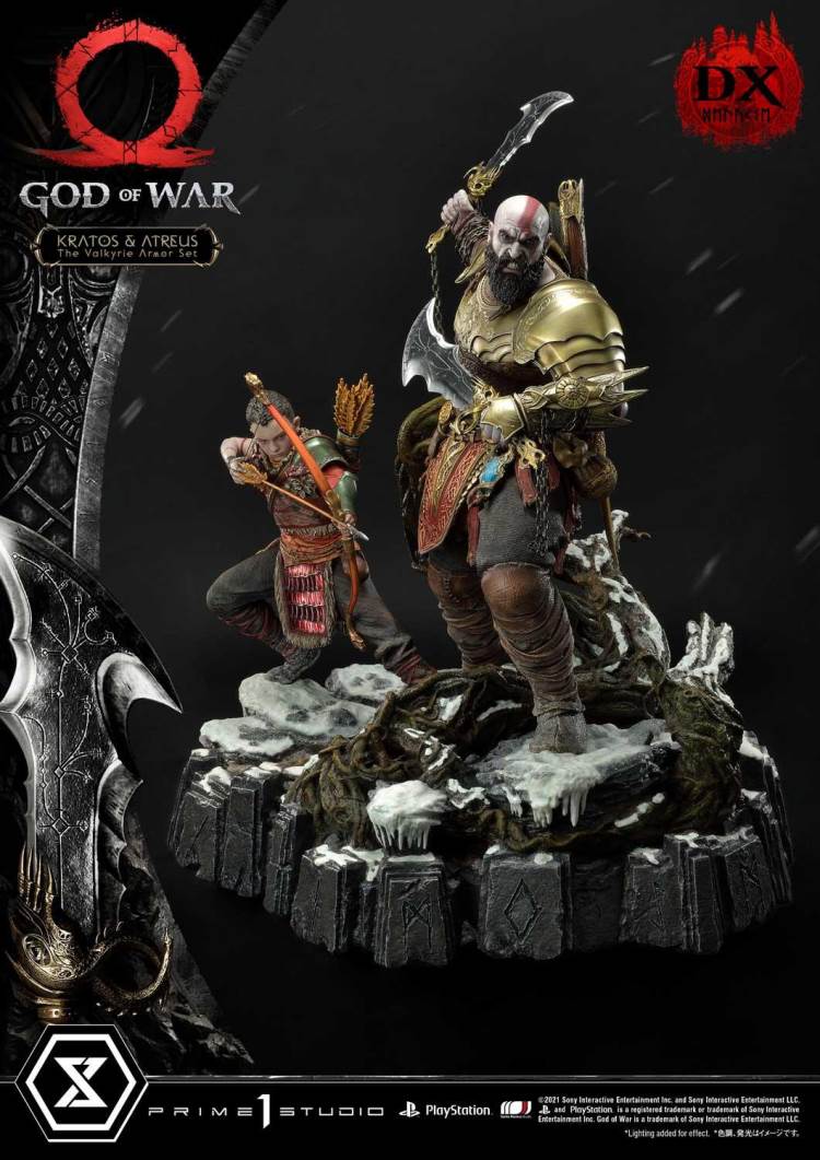 God of War Kratos & Atreus The Valkyrie Armor SetDeluxe Version