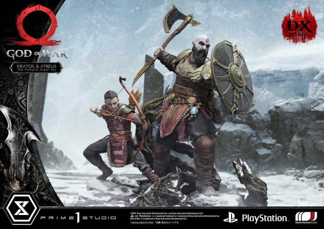 God of War Kratos & Atreus The Valkyrie Armor SetDeluxe Version