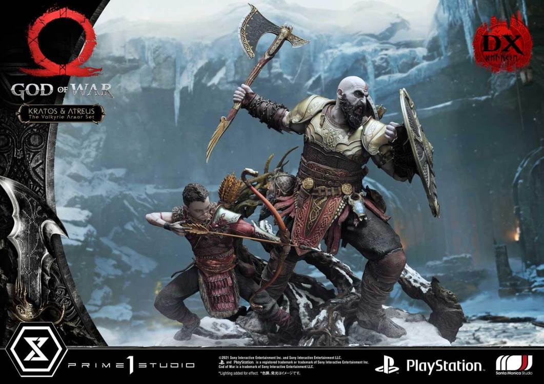 God of War Kratos & Atreus The Valkyrie Armor SetDeluxe Version