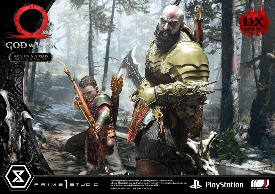 God of War Kratos & Atreus The Valkyrie Armor SetDeluxe Version