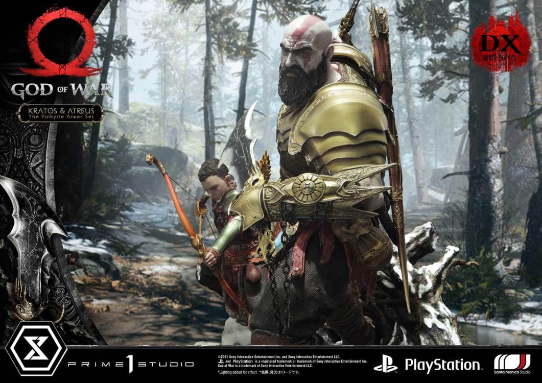 God of War Kratos & Atreus The Valkyrie Armor SetDeluxe Version