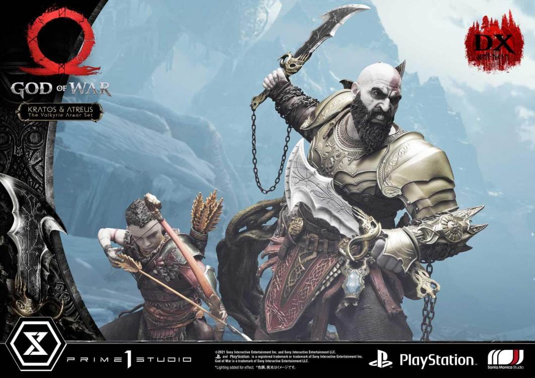 God of War Kratos & Atreus The Valkyrie Armor SetDeluxe Version