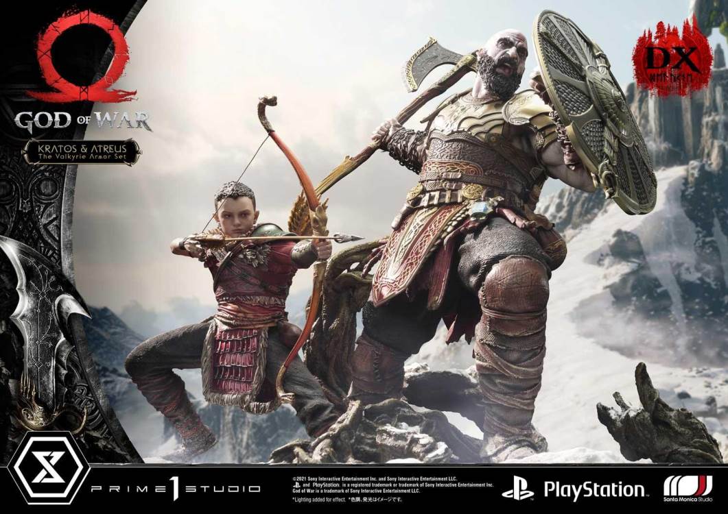 God of War Kratos & Atreus The Valkyrie Armor SetDeluxe Version
