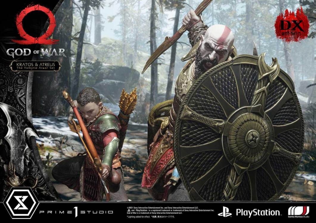 God of War Kratos & Atreus The Valkyrie Armor SetDeluxe Version