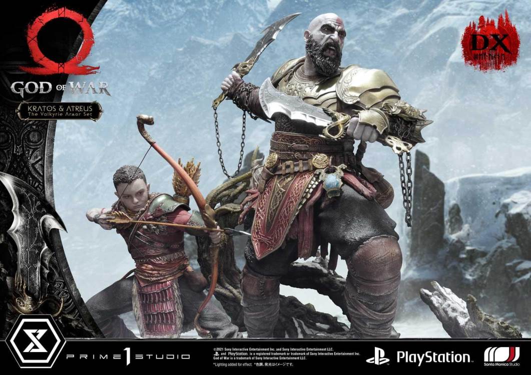 God of War Kratos & Atreus The Valkyrie Armor SetDeluxe Version