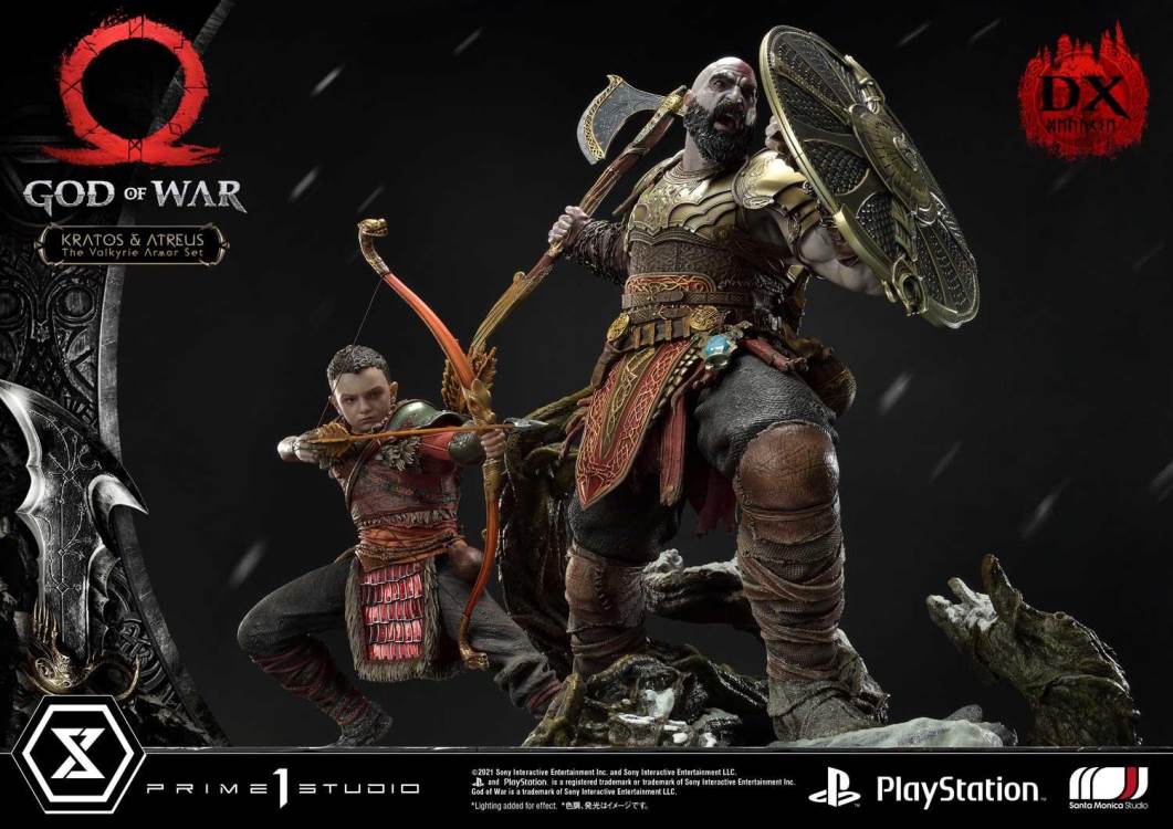 God of War Kratos & Atreus The Valkyrie Armor SetDeluxe Version