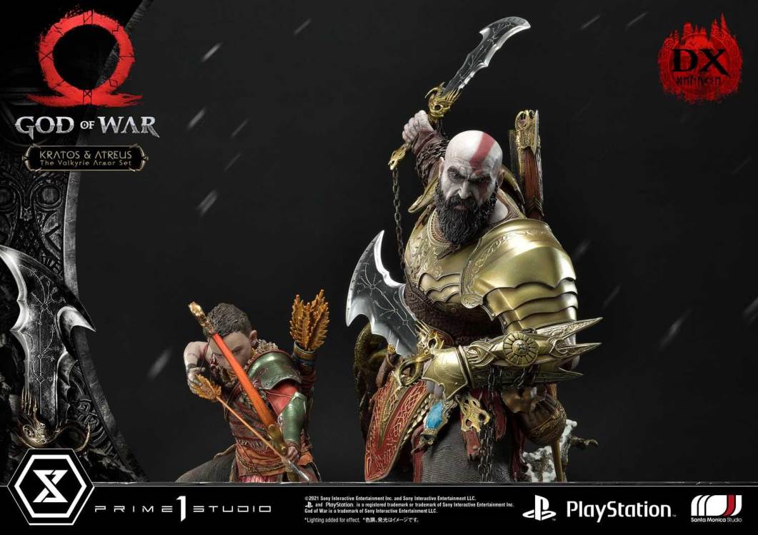 God of War Kratos & Atreus The Valkyrie Armor SetDeluxe Version